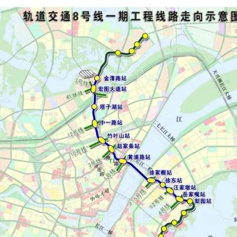 武汉地铁线路图全新概览