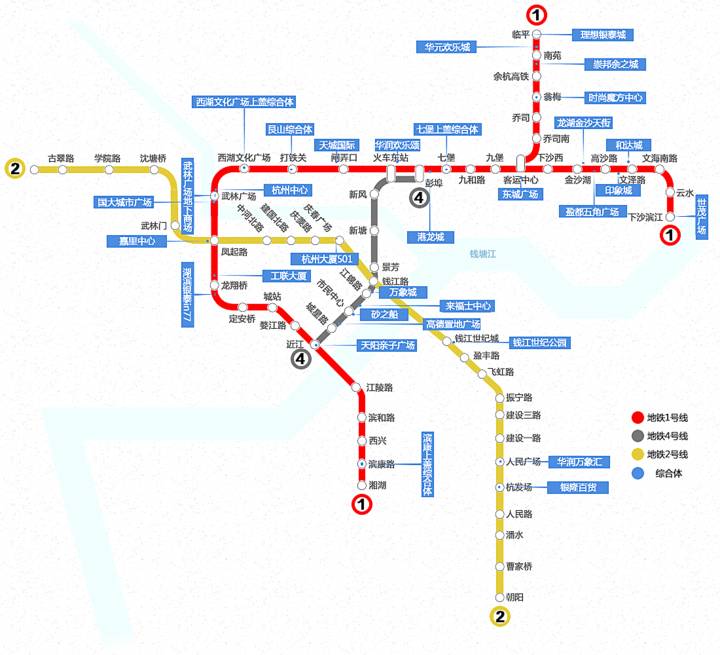 杭州地铁最新规划图，开启绿色出行新篇章