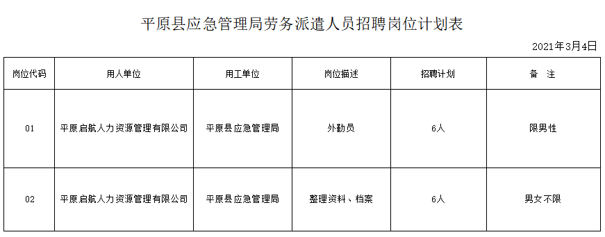 原平市应急管理局最新招聘详情解析